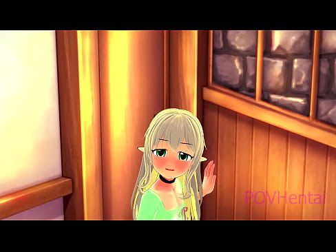 ❤️ (Armadilha) A criada Elvish ajuda-o a lavar a cara. Pornuts em nós ❌❤